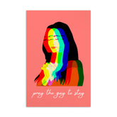 Pray The Gay To Stay Postcard